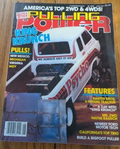 Super Stock Pulling Power Magazine June 1985 Psycho, King Krunch  Vol. 4 No. 17 - Picture 1 of 5