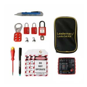 Leaderman LDM-LOS-BKR LockOut/Off SB Kit MCB/Isolation - Picture 1 of 15