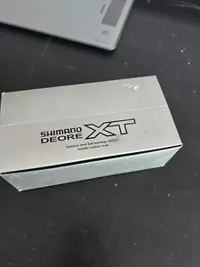 NOS Shimano Deore XT HB-M751 32H Mozzo Anteriore Cerchio Freno QR 100mm Argento NUOVO - Foto 1 di 3