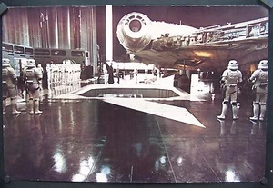 STAR WARS, Jumbo lobby card 20X40,Hangar w/troopers, 1977 - Picture 1 of 2