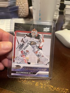 Olle Eriksson Ek 2023-24 Upper Deck Young Guns SP RC Card #249