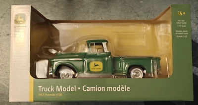 SPECAST LP70017 1957 JOHN DEERE CHEVY 3100 STEPSIDE PICKUP 1:25 SCALE DIECAST - Image 1 of 4