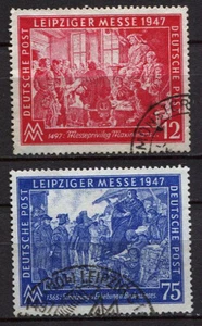 Germany - AMG : Leipzig Autumn Fair set from 1947 - used - Picture 1 of 1