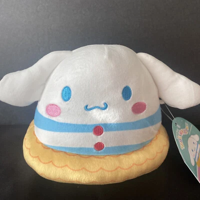 NEW Squishmallows Sanrio Hello Kitty & Friends CINNAMOROLL 6.5” - Image 1 of 4