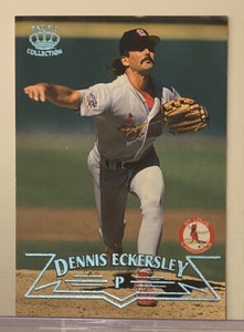 1998 Pacific Crown Collection Platinum Blue #409 Dennis Eckersley