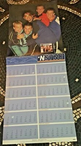*NSYNC Calendar, Sneak Preview CD, Sticker ~ Dance-Pop, Boy Band, Teen ~ RARE - Picture 1 of 4