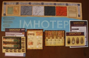 Imhotep Duel Promo Mini Expansion Kosmos Board Game Playmat Private Sun Ships - Picture 1 of 10