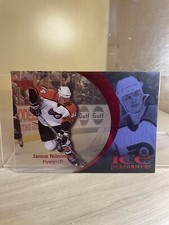 1997-98 Upper Deck Ice Hockey Parallel #21 Janne Niinimaa Philadelphia Flyers