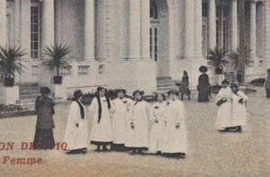🌞PAVILION OF WOMEN'S WORK, BRUXELLES EXPOSITION 1910😊BUY 2 GET 1 FREE - Foto 1 di 3