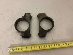 coppia fascette cravatte supporto parafango anteriore moto aprilia cagiva gilera - Picture 1 of 3