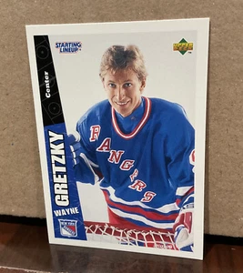 WAYNE GRETZKY 1997 KENNER STARTAUFSTELLUNG KARTE - NEW YORK RANGERS - Bild 1 von 2