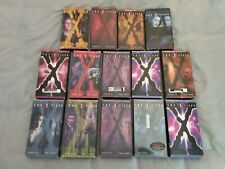 THE X-FILES VHS Lot  14 Tapes Mulder Scully Unsolved Cases 90s