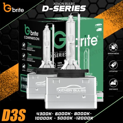 2x D3S 35W HID BI XENON OEM REPLACEMENT HEADLIGHT BULBS AUDI A3 S3 A4 B8 S5 RS5 - Image 1 of 4