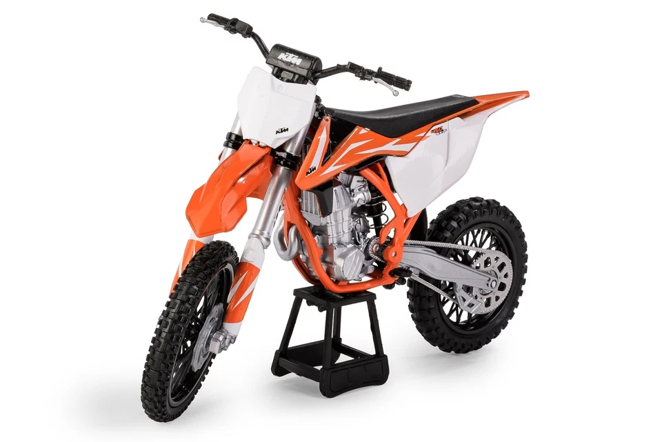 NEW RAY 2018 KTM 450 SX-F 1:10 22cm MOTORCYCLE DIE CAST MODEL NEW IN BOX  - Image 1 of 4