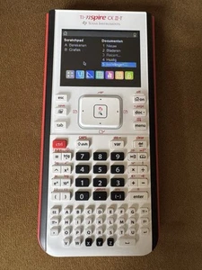 Texas Instruments TI-Nspire CX II Graphing Calculator - White - Afbeelding 1 van 4