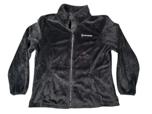Free Country Fleece Womens XL Black Quarter Zip Pullover Long Sleeve Soft Warm - Picture 1 of 6