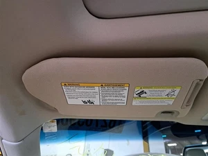 Lh Driver Side Sun Visor/Sunvisor 2014 Qx60 Sku#4203335 - Picture 1 of 6