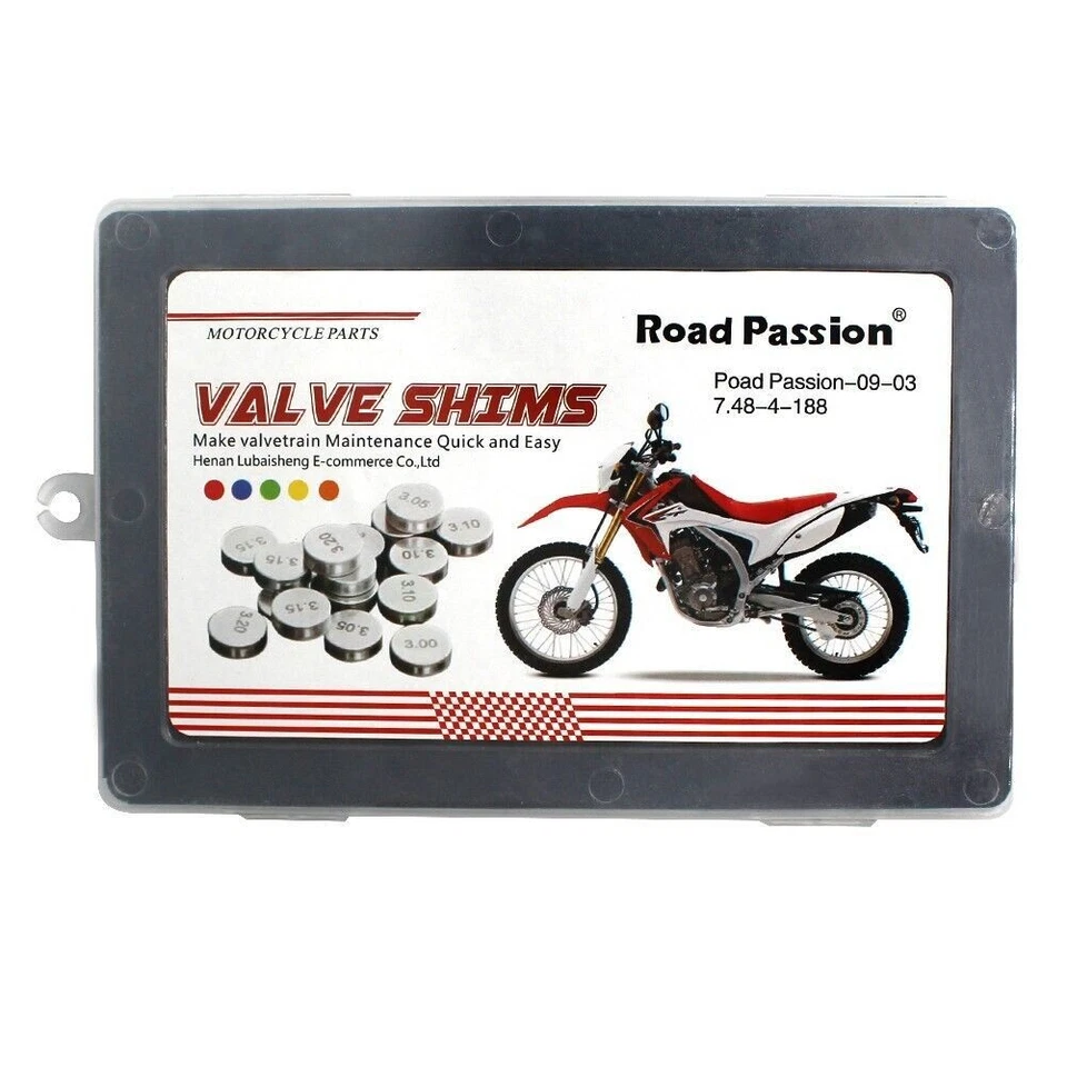 7.48mm Valve Shims 188Pc for Yamaha FZR 1000 400 YZF R1 YZF600R FZ1 FZ6 YZF750R Foto 1 de 4