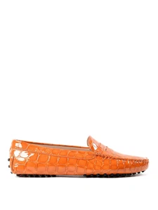 Tod's Women's Patent Leather Gommini Loafers - Picture 1 of 6