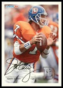 1994 Fleer Shell FACT #96 John Elway - Picture 1 of 2