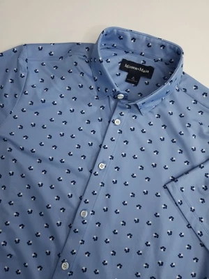 Camisa Mizzen + Principal Para Hombre Manga Corta Abotonada Poliéster Ajuste Mediana Foto 1 de 4