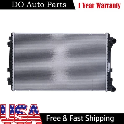 Radiator for Volkswagen Golf Jetta 2019 2020 2021 1.4L L4 DPI-13517 - Image 1 of 4