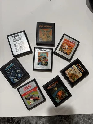 Lote De 8 Mix Atari - Incluyendo Donkey Kong Junior (Atari 7800, 1988) Foto 1 de 4
