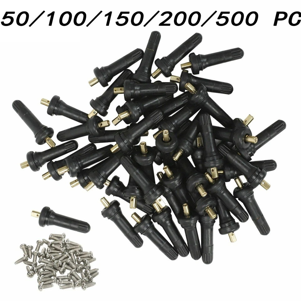50/100/150/200/500 TPMS Tire Pressure Sensors Valve Stem For Chevy Cadillac Squm - Image 1 of 4