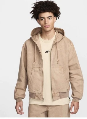 FZ6575-200 Nike Life Men’s Large Full-Zip Unlined Jacket - Garment Dyed Hemp - Image 1 of 4