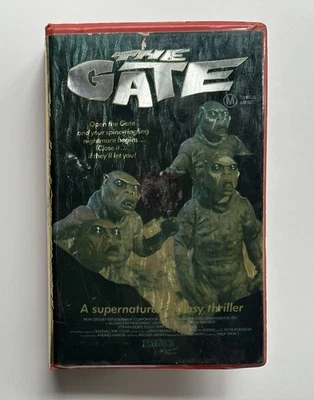 The Gate [VHS] Palace Big Box Ex-Rental Video Tape Tibor Takács Horror 1987 - Image 1 of 4
