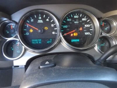 Кластер спидометра миль/ч рынок США подходит для 07-14 SILVERADO 1500 76K миль - Изображение 1 из 4