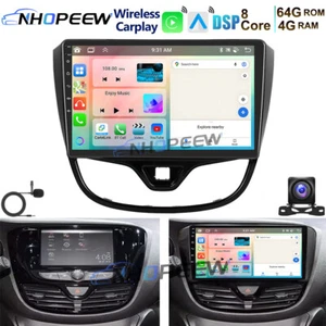 Radio de coche 8 núcleos 4+64 GB Android 15 Apple CarPlay GPS NAVI para Opel Karl 2015-2019 - Imagen 1 de 16