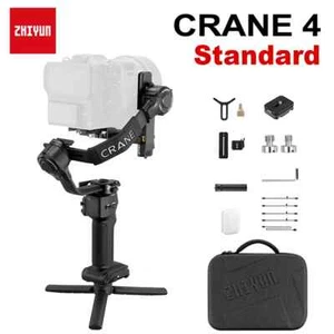 Zhiyun Crane 4 3-Achsen-Gimbal-Stabilisator für DSLR-Kinokamera Canon Sony Nikon - Bild 1 von 14