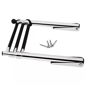 Telescoping 3 Step Boat Ladder Stainless Steel Marine Extension Upper Platform - Bild 1 von 9