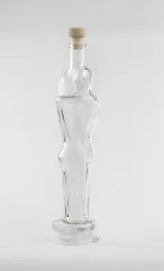 Deko Glas Flasche Amore 0,5 Liter Füllvolumen - Bild 1 von 1