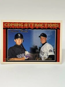 1994 Topps Baseball #780 Jason Bates / John Burke CA Colorado Rockies - Bild 1 von 2