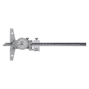 Mitutoyo 527-301-50 Dial Depth Gauge 0-150mm Stainless Steel Fine Adjustment New - Picture 1 of 2