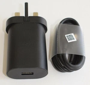 Genuine Nokia AD-18WX Mains Charger & CA-18W USB-C Cable for 5.3 7.2 8.1 8.3  - Picture 1 of 4