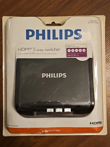 Philips 3-Way 3 Inputs HDMI Switcher SWS2463H/17 - Picture 1 of 2