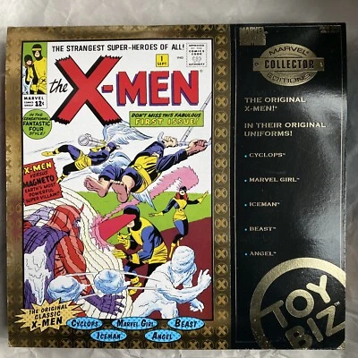 Juego de 5 figuras TOY BIZ 1997 Marvel Comics ORIGINAL X-MEN ediciones de coleccionista NUEVO Foto 1 de 4