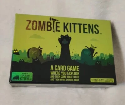 Zombie Kittens by Exploding Kittens - Card Games for Adults Teens & Kids Fun .R1 - Image 1 of 2