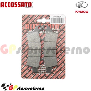 AGPA99OR PASTIGLIE ORGANICHE ANTERIORI ACCOSSATO KYMCO 125 PEOPLE GTI 2015 - Picture 1 of 1