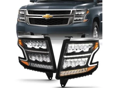 Juego de faros HD para Chevrolet Suburban 3500 2016-2019 Anzo 48958YPPX 2017 2018 Foto 1 de 4