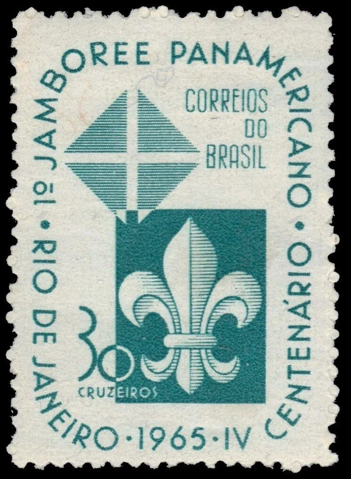 BRASIL 1006 - Jamboree Panamericano Boy Scout (pa73987) Foto 1 de 1