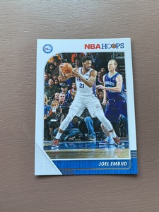2019-20 Hoops #145 Joel Embiid Nba Basketball Card