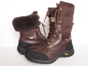 UGG AUSTRALIA Adirondack II BOOT Size 6 Classic Sheepskin Midcalf Hiking LACE-UP - Picture 1 of 19