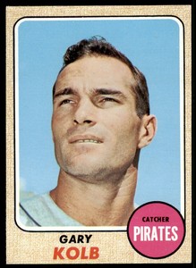 1968 Topps Gary Kolb  EX-MINT Pittsburgh Pirates #407