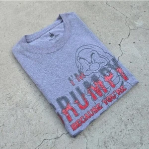 Disney Grumpy Men's Size L Grey Graphic Print t-shirt - Picture 1 of 4