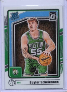 2024-25 Donruss Optic - Rated Rookie Baylor Scheierman #263 Boston Celtics - Picture 1 of 2