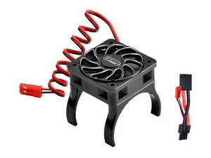 VENTILATORE DISSIPATORE MOTORE IN LEGA - 36mm PER TRAXXAS 1/8 JATO MINI XRT MINI MAXX - Foto 1 di 10